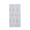 China Steel Cabinet 6 Door Clothing School Dorm Lockers